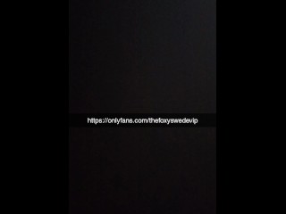 Svensk kåt milf teasar dig och vill få din kuk att spruta