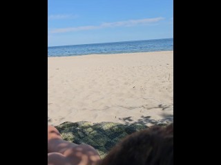 Минет на общественном пляже в Германии 3 часть