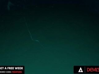 DEVILS FILM - Naughty Blonde Cheats On Her Boyfriend In Front Of Him With A Resort Employee