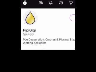 Pee Desperation: Rushing and Barely Made it