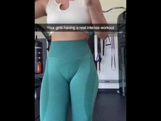 I Fucked His Cheating Girlfriend in a Public Gym On Snapchat - Veessasbutt