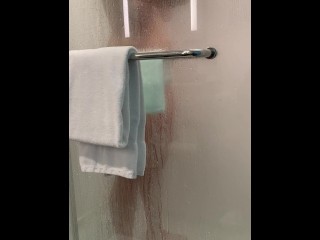 Christina MILF watch me take a shower