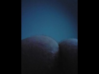 Straight POV solo ass and teabag viewing. POV facial cumshot