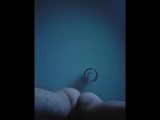 Straight POV solo ass and teabag viewing. POV facial cumshot