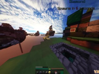 Minecraft BedWars Gameplay in 4K - Get That Win