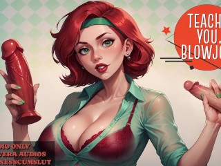 Teaching You... Blowjobs? | Erotic Audio Preview