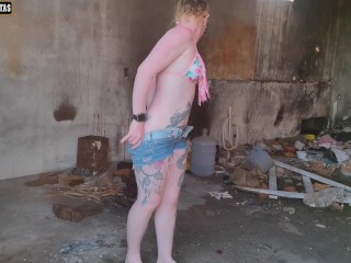 I WAS SURPRISED BY A WANKER AND GAVE MY ASS AND PUSSY WITHOUT A CONDOM