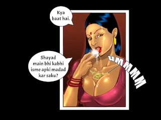 Savitha Bhabhi fucked by her husband's friend. S1E3