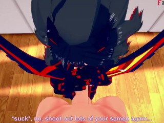 Ryuko Matoi Having sex | 1 | KILLLAKILL | Full sex video on Patreon: Fantasyking3