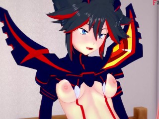 Ryuko Matoi Having sex | 4 | KILLLAKILL | Full sex video on Patreon: Fantasyking3