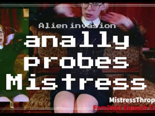 Alien Invasion Mistress Gets Anally Probed Halloween Preview