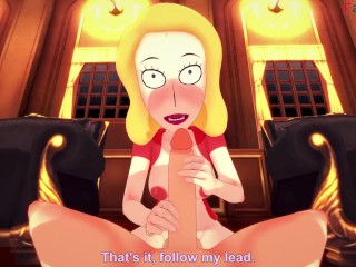 Beth Smith fucking hard sex step | 3 | Rick y Morty | Full & POV on Patreon: Fantasyking3