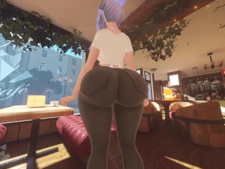 Huge Booty Futa MILF Ass Expansion - Fansly Preview - VRChat ERP