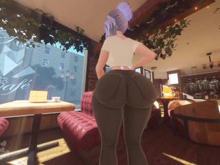 Huge Booty Futa MILF Ass Expansion - Fansly Preview - VRChat ERP