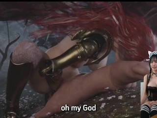 Fromsoft to HARD 😩 Malenia face sitting x throat pie x Elden Ring rule 34 hentai