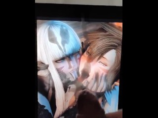 Final Fantasy XIV cum tribute for two naughty girl