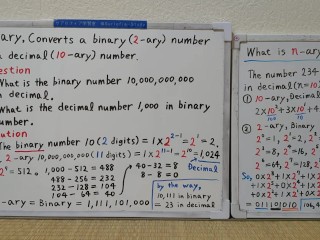 Converts a binary number to a decimal number.[JapanMath](Titjob)