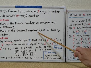 Converts a binary number to a decimal number.[JapanMath](Titjob)