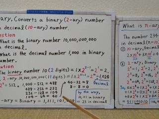 Converts a binary number to a decimal number.[JapanMath](Titjob)