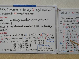 Converts a binary number to a decimal number.[JapanMath](Titjob)