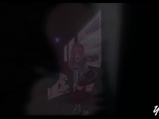 Outdoor exposure in the park late at night (VRCHAT)