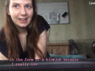 This slut loves deep morning blowjobs and sitting on a cock from above - Lovessie Mur