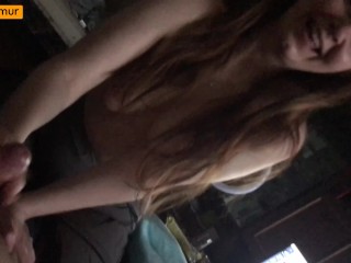 This slut loves deep morning blowjobs and sitting on a cock from above - Lovessie Mur