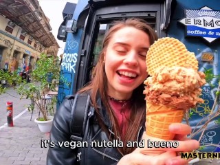 Tight Teenie Ass Gets Fucked by Huge Cock on Holiday!!! | Sex Vlog