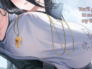 Blue Archive JOI - Hasumi found her new fetish because of you (CBT, POT, Breathplay, Sex)