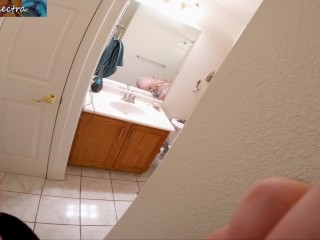 Sexy stepmom fucked in the bathroom