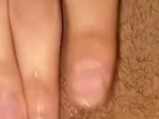 Extra zoomed close up wet pussy sounds. Virgin fingering her extremely tight pink pussy