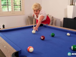 70-year-old Seka Black shows off her expertise with cock and balls