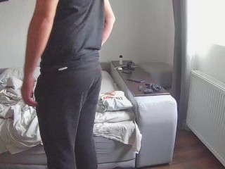 Hot wife fucks hard with our neighbor while I'm at work. Real cheating