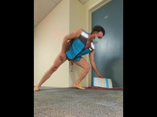 Streaking Naked in Public at my Apartments 😱! Caught in 4K!