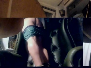 bending over and smoking