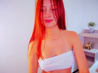 I love being fucked in doggy, being penetrated deep and having my red hair pulled like a little whor