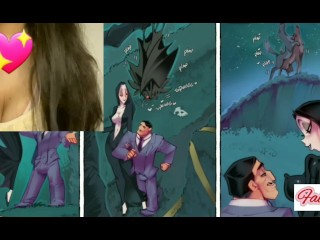 Adult Cartoon Porn- MILFS Horny Addams-Family- By FairyLana