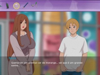 The Secret Of The House #39: Fucking the hot milf's tits in the backyard