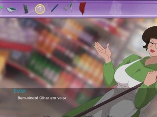 The Secret Of The House #39: Fucking the hot milf's tits in the backyard