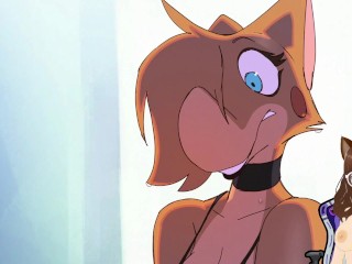 My furry girlfriend gets addicted to anal sex (He begs me for anal sex) - Animation - Jazziuu