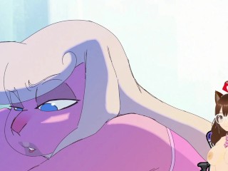 My furry girlfriend gets addicted to anal sex (He begs me for anal sex) - Animation - Jazziuu