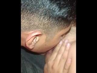 MEJOR CLIT Y VAGINA lamida hasta el orgasmo, chica le comieron el coño, labios fetiche