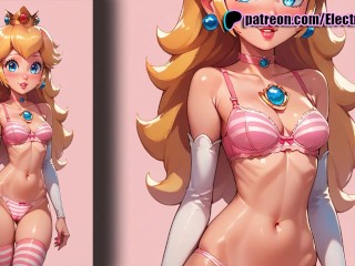 Princess Peach wants to help you with your sexual desires.