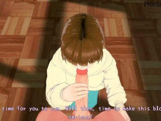 Chinatsu Kano get Creampied Blue Box Hentai Uncensored