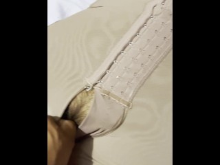 Testing my new faja, try on waist trainer