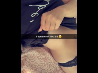 SnapChat sexting hot as f*ck