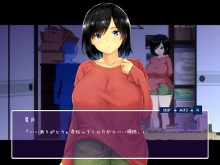 【H GAME】WINTER～田舎の性活♡Hドットアニメーション⑥ 背面騎乗位