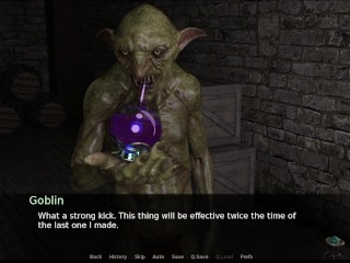 BREED PART 2. busty milf wants to get fucked by goblin