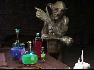 BREED PART 2. busty milf wants to get fucked by goblin