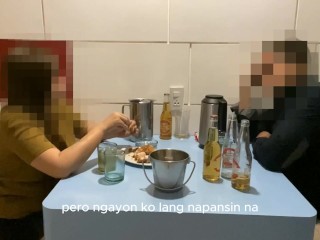 Sarap ng Beer Session Kaya Pinulutan Ang Empleyado ni Bossing - Pinay Scandal 2024